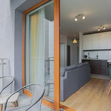 Apartament Gdansk Z Balkonem Stare Miasto Exterior foto